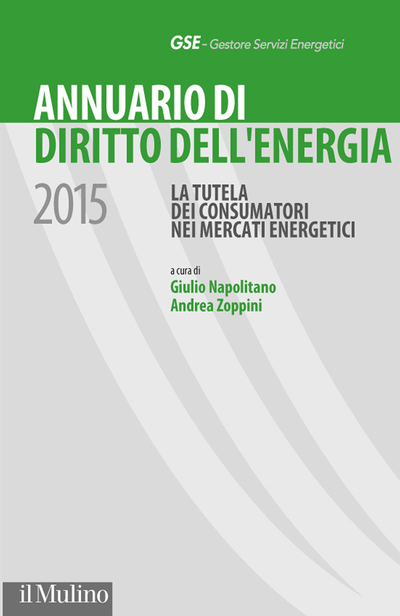Cover Annuario di Diritto dell'energia 2015