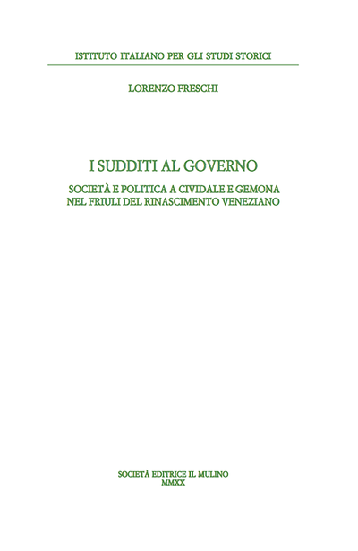 Cover I sudditi al governo